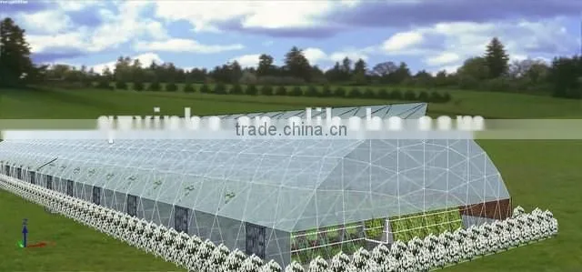 Prefabricated one-stop dome film greenhouse vegetables