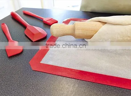 Multi-Color Non-stick silicone baking mat set for amazon hot selling / New Style Non-stick Silicone Baking Mat Set