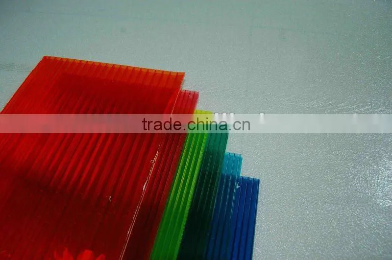 Awning PC sun sheet/pc hollow sheet