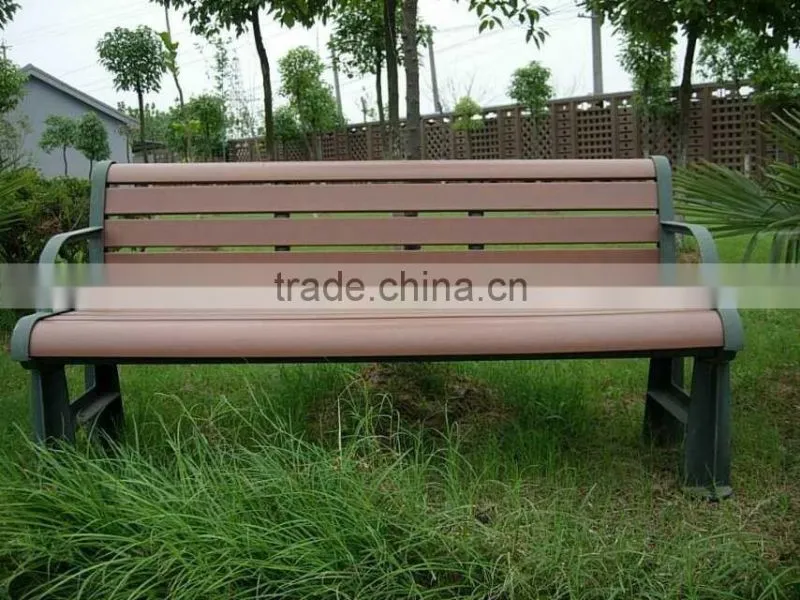 2015 1500x610x 750mm WPC Bench ,HDPE Park Bench/WPC Garden Bench /outdoor furniture