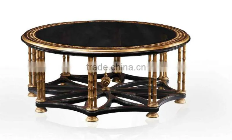 Living Room Furniture Golden Centre Table, Arrow Feet Design Living Room Coffee Table Furniture