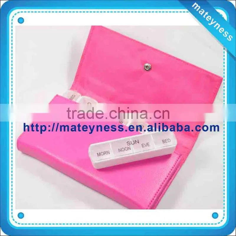monthly pill box with bag