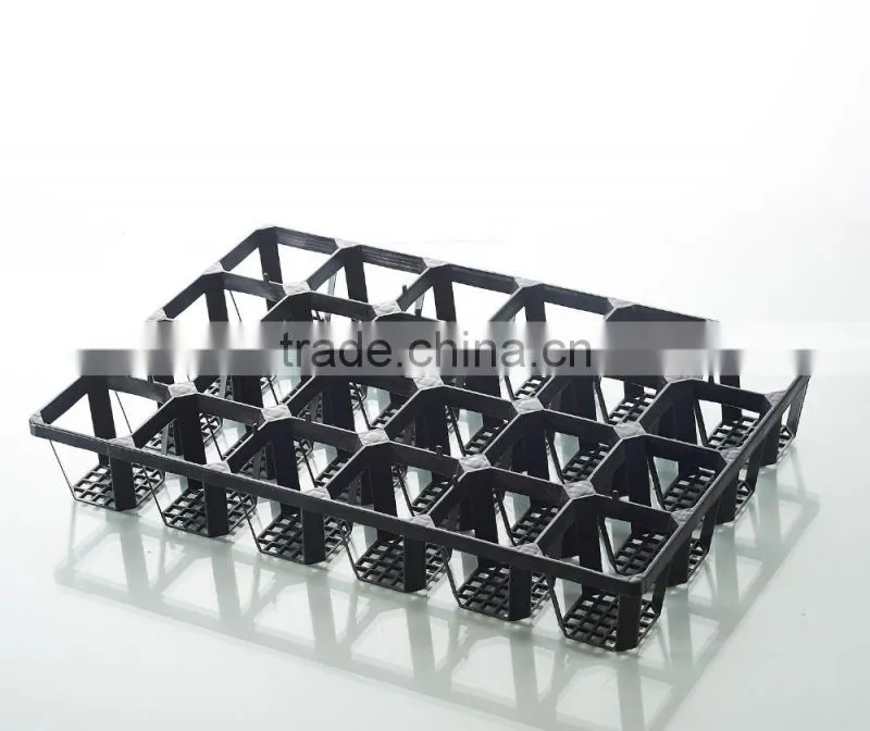 Plastic 24 Divided Plastic Material Hydroponic seedling trays