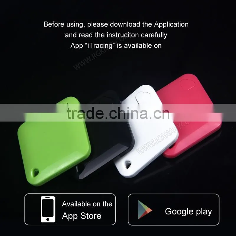 2015 hot selling mini portable bluetooth 4.0 anti-lost alarm bluetooth anti lost personal alarm for smartphone mixed color