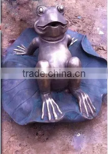 Cast antique brass sculpture,bronze mermaid statue