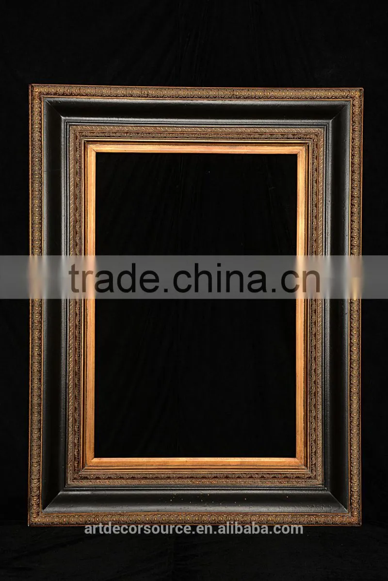 Wooden Picture Frame with Wide Moulding