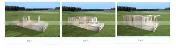 Wholesale price Double floor leisure wooden house price