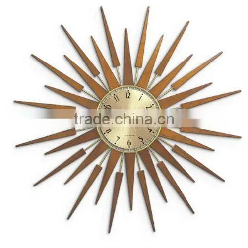 Newgate Pluto Starburst Clock Gold from Heal's