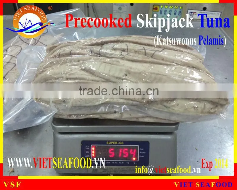 PRECOOKED SKIPJACK TUNA LOIN