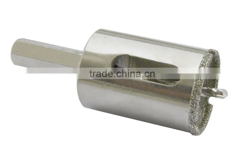 Electroplated diamond core drill for granite/Diamond concrete core drills /Electroplated diamond portable hole saw for drilling/