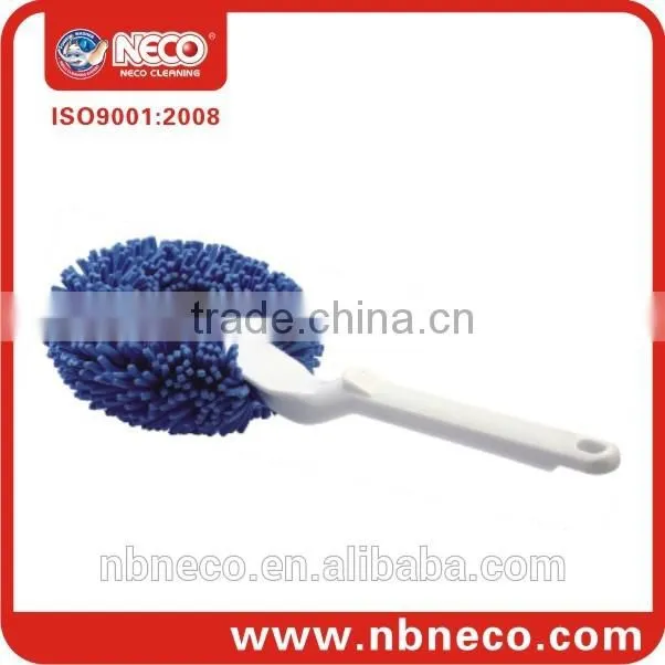 round toilet brush