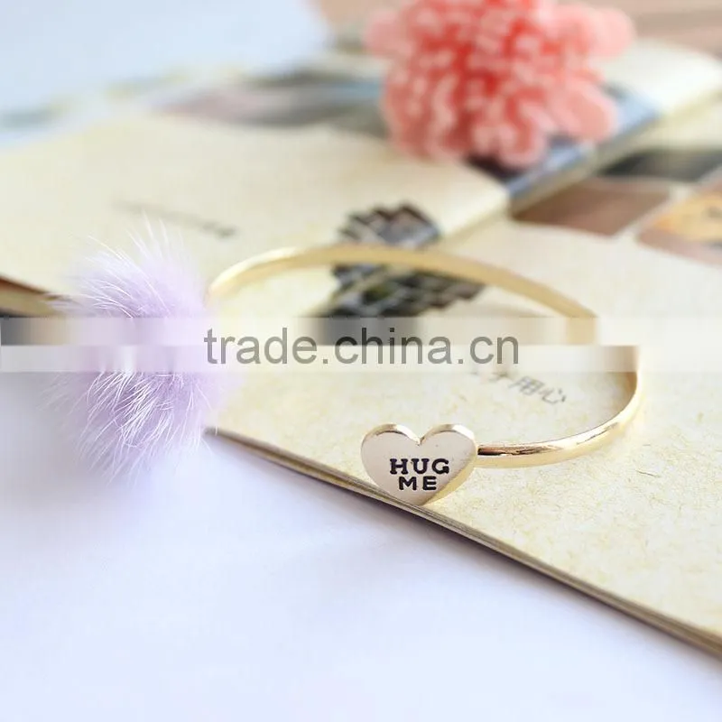 mink fur pompon cuff bangle marten fur pom pom cuff bangle customized hug me heart gold cuff bangle