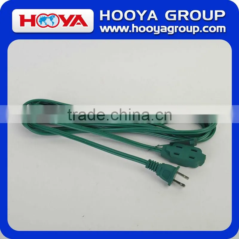 110v Green Universal electrical Extension Cord