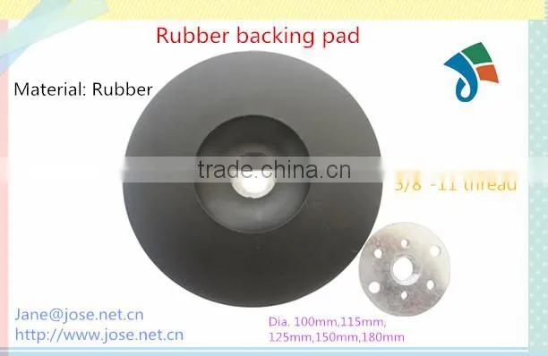 Angle Grinder Back-up Pad rubber backing pad
