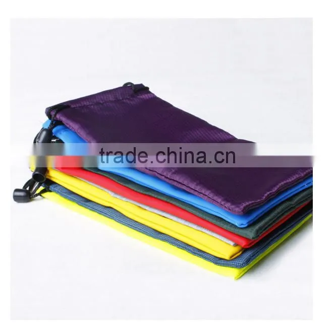 cheap Soft Cloth Microfiber jewely Bag Case For Sunglasses Glasses Random Delivery