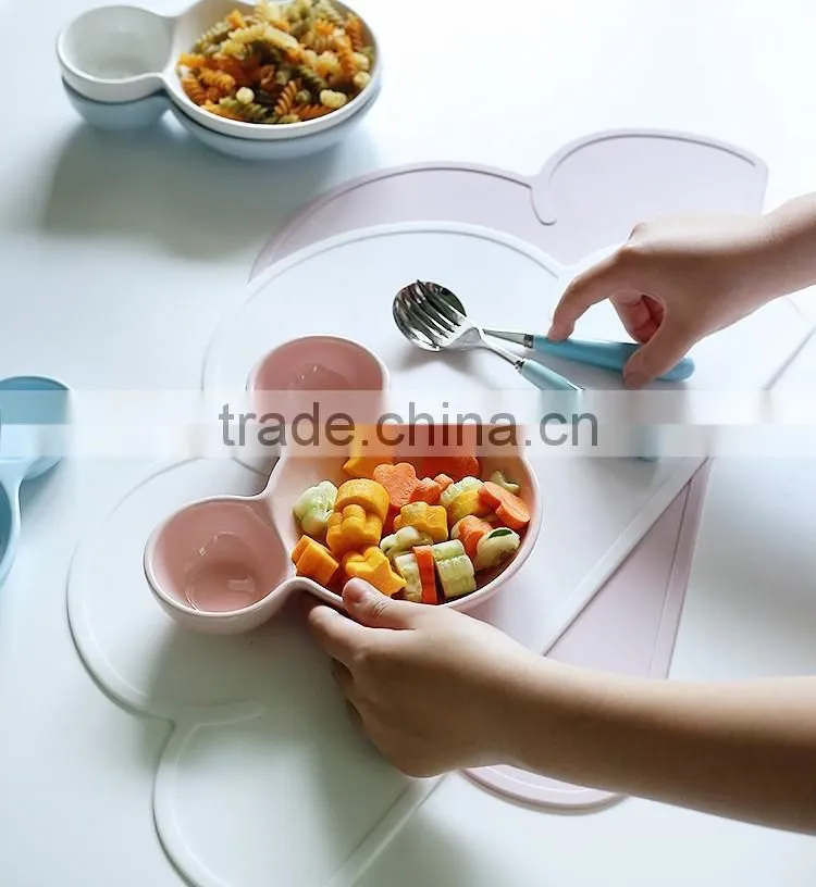 Eating on the Cloud Silicone Placemat For Kids
