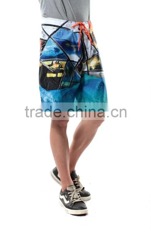 2014 mens peach skin beach shorts running shorts cheap cargo shorts in china