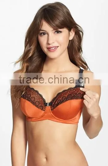 women sexy nude bra ,sexy womens jacquard nursing bra