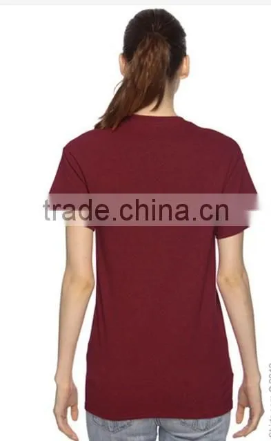 Beautiful short sleeve T-shirt no printing fat women T-shirt