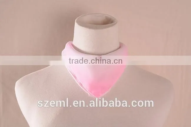 Ladies uniform silk scarf cheap square scarf
