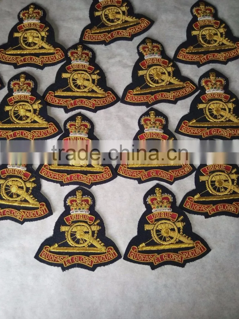 Hand Embroidery Royal Marines Badge / Blazer Badge