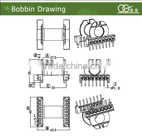 ER4001 single phase synchronous transformer 400v/20v