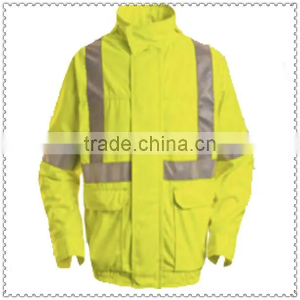 Waterproof Jacket Anit-UV Rays and Hi-Vis Bomber Protective Jacket Workwear Jacket