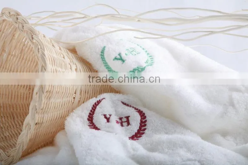 China manufacture cheap used 100% cotton hotel towels