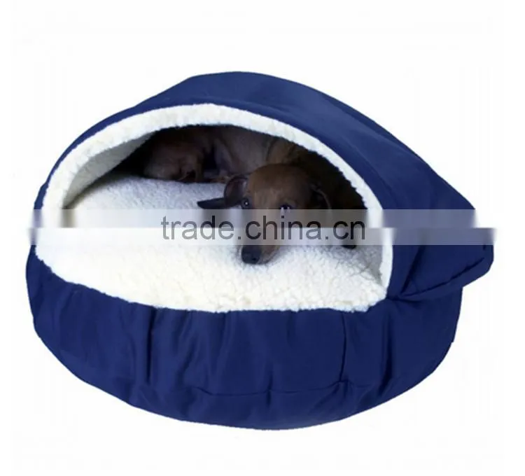 Warm Round Custom Polyester Fiber Dirt-Proof Wear-Resistant large dog bed dimensions