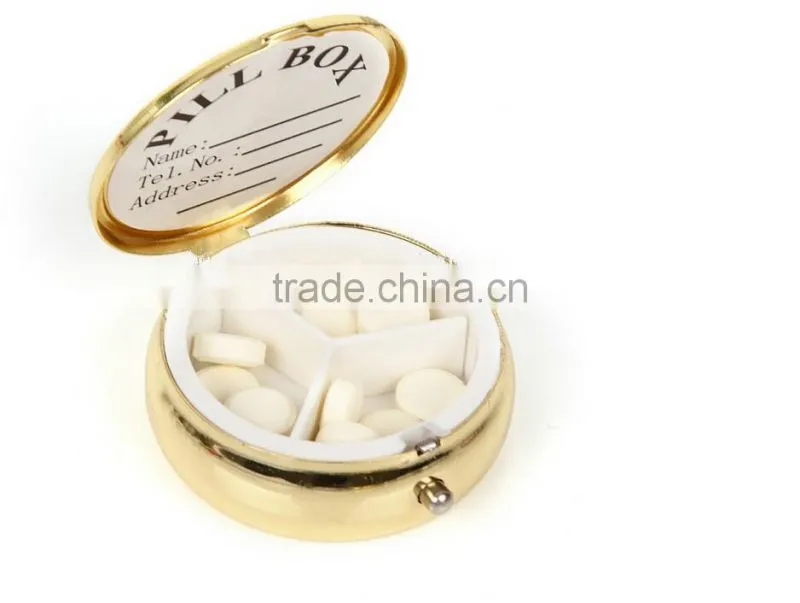 3 Cells Tablet Pill Box Holder Medicine Storage Organizer Container Case Small - 50 Styles Plus