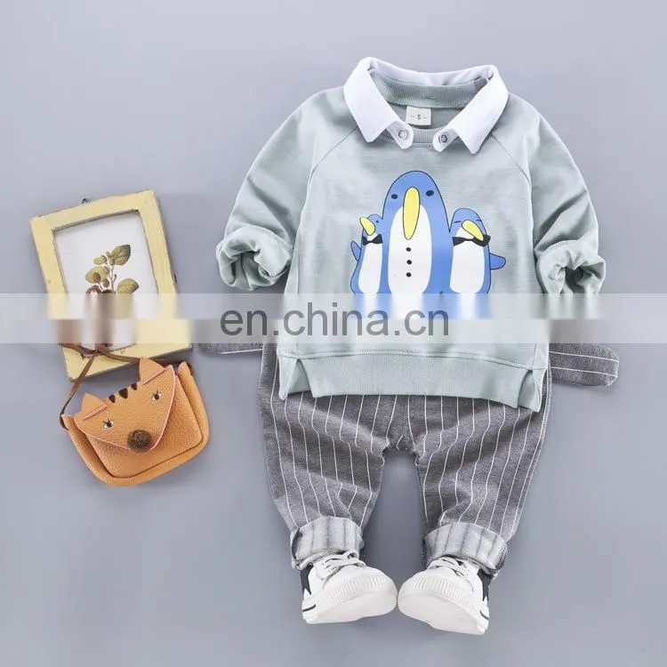 Wholesale 100% cotton kids fleece set