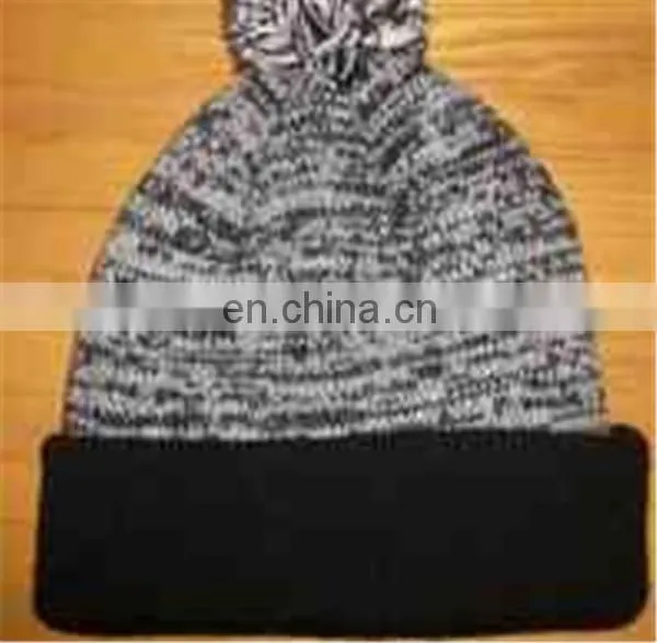 Custom Acrylic Knit Speckled Beanie Hat