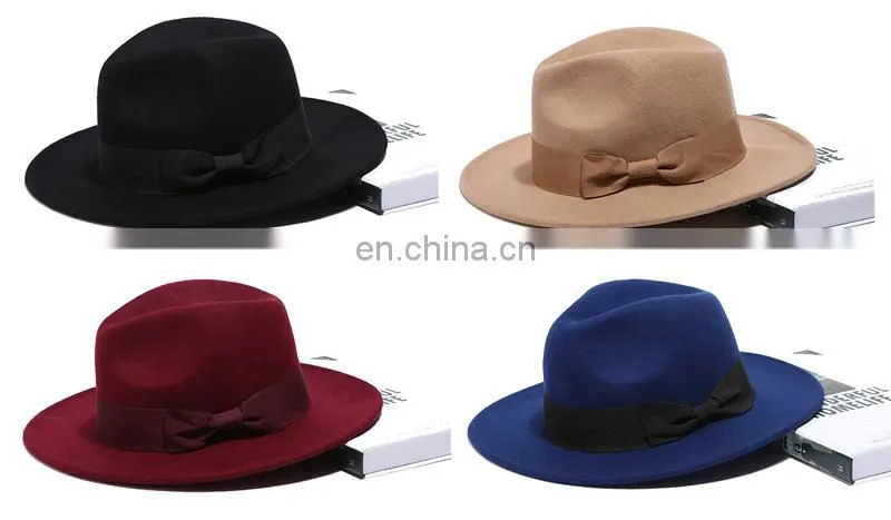Cheap Womens Fedora Hat Wide Brim Fedora Hat Wholesale