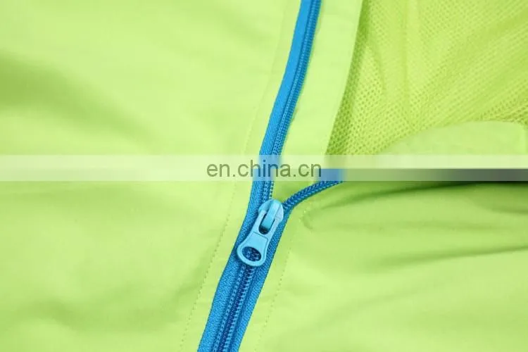 2017 Hot Sale Fashion Waterproof Breathable Rain Jacket