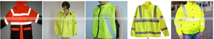 Rodway Polyester Reflective Green Vest Safety