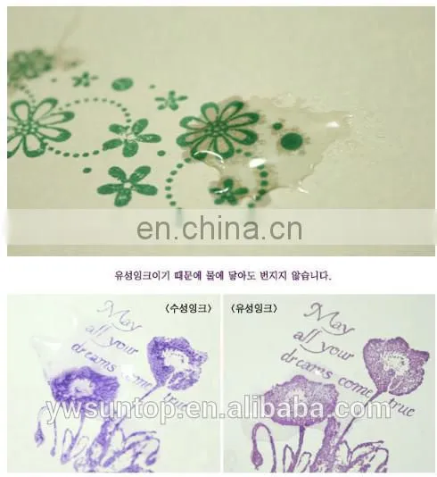 Hot Sale High Quality Inkpad Suitable for Wood Paper Cloth Fingerprint ink pad