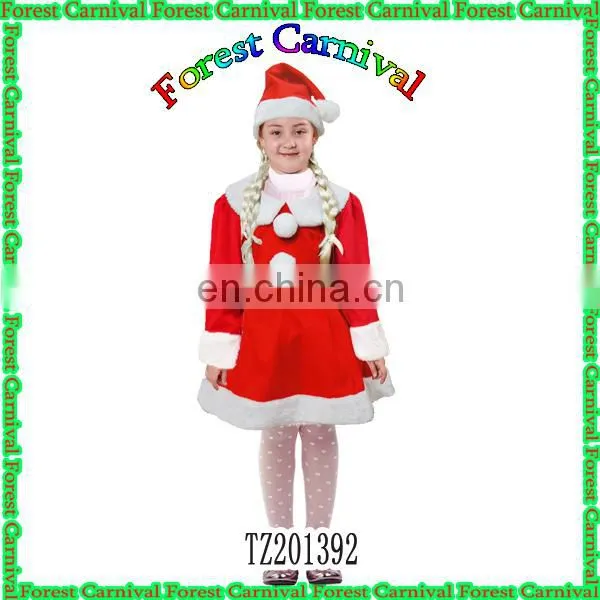 20141309 Snowflake Costume New Year Dress For Kids
