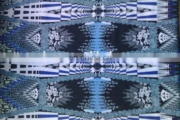 Shaoxing winfar Textile Fashion Custom Design DTY Polyester Scuba Digital Print Fabric