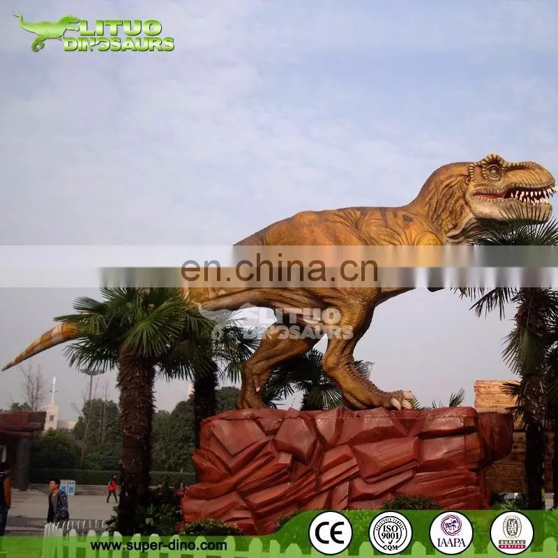 Amazing Artificial Colorful Model Animatronic Dino
