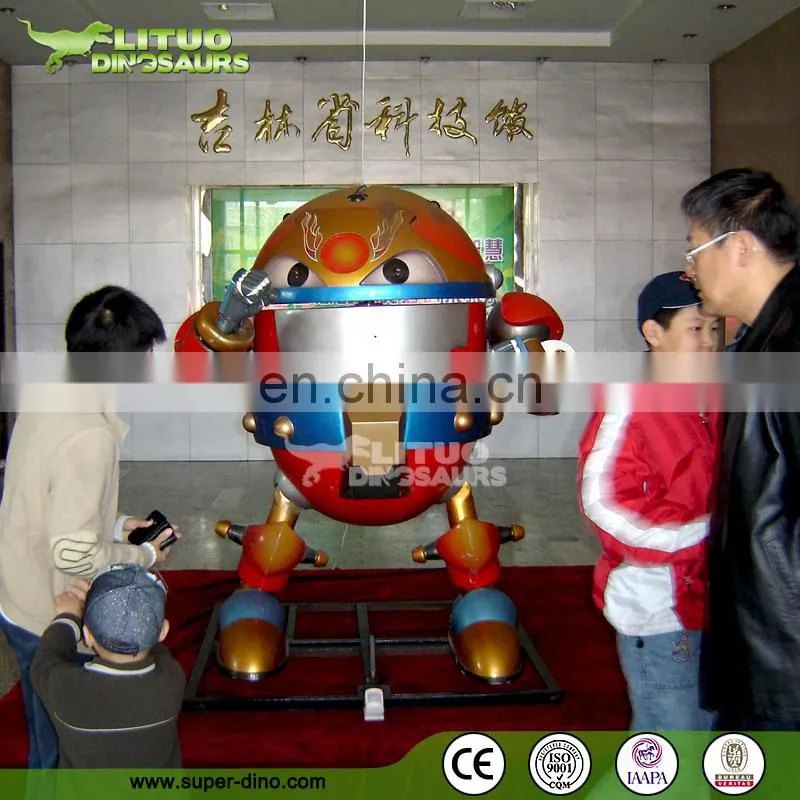 Museum Exhibition Robot of Play the Electronic Piano Robot