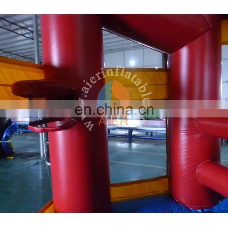5 in1 combo vinyl inflatable castle / new outdoor playground inflatable castle bouncy castle