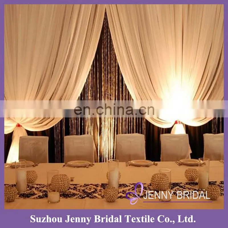 BCK092 custom made curtains drapes and curtains luxury party backdrop