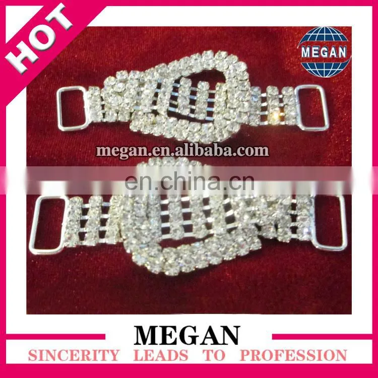 rhinestone crystal bikini connectors/ metal bikini connector