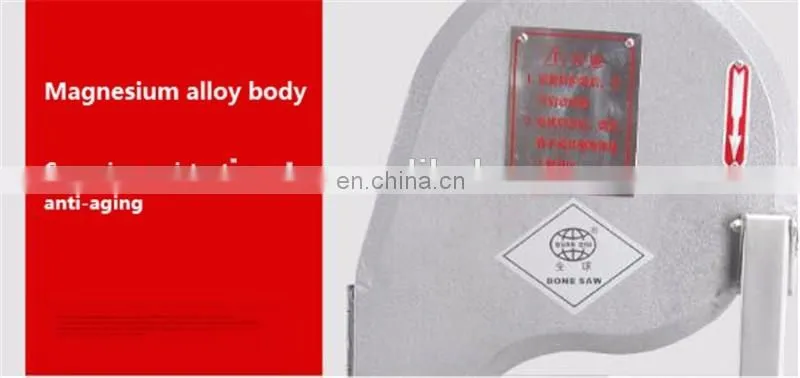 Stainless Steel Meat Bone Saw Machine Cut Bone Cutting Saw Frozen Meat Bone Saw
