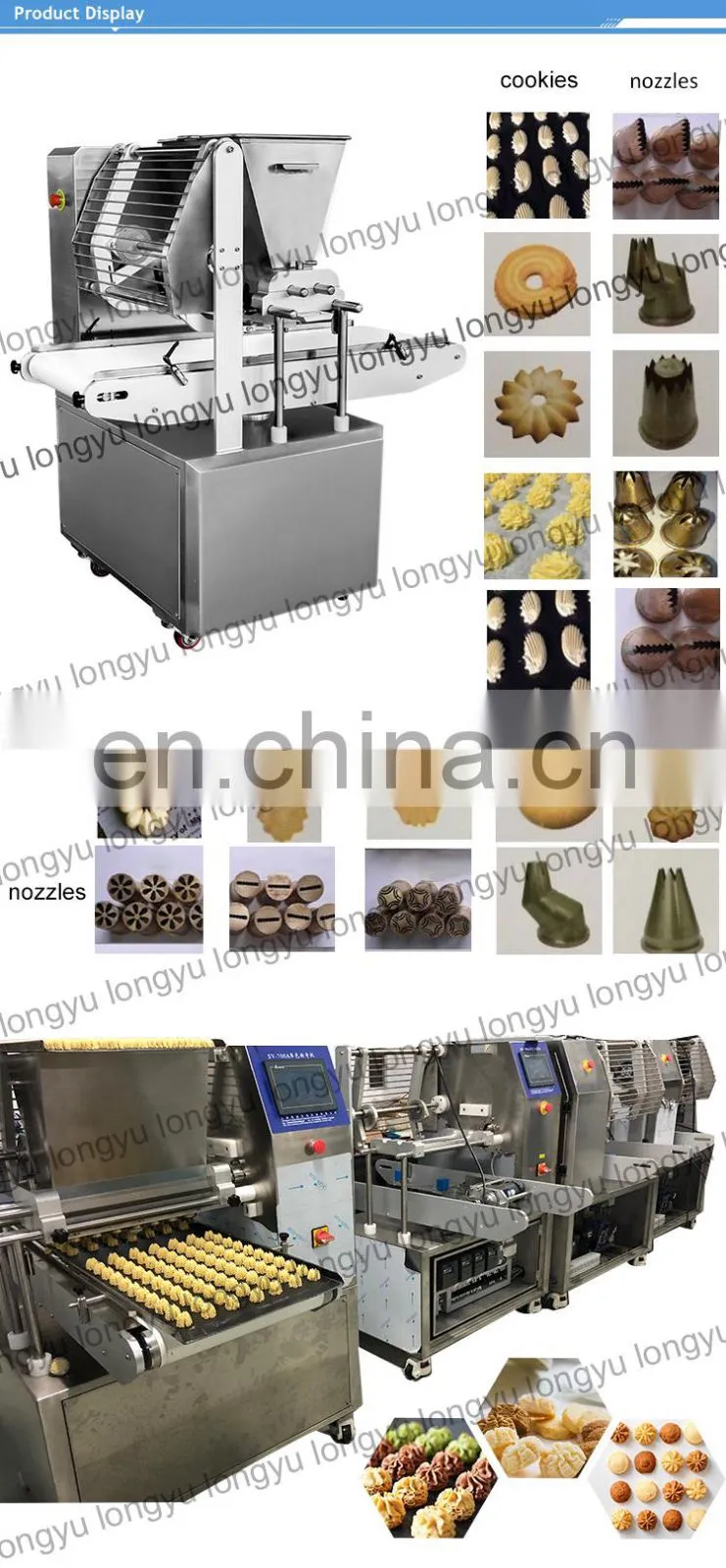Automatic Cookies Machine Biscuit Machine Making Small Cookie