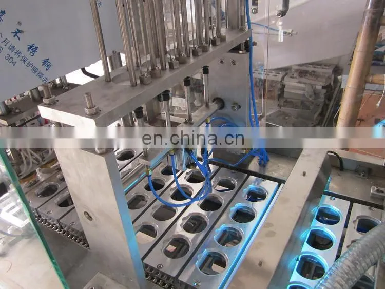 automatic liquid filling sealing machine ice cream cup filling machine