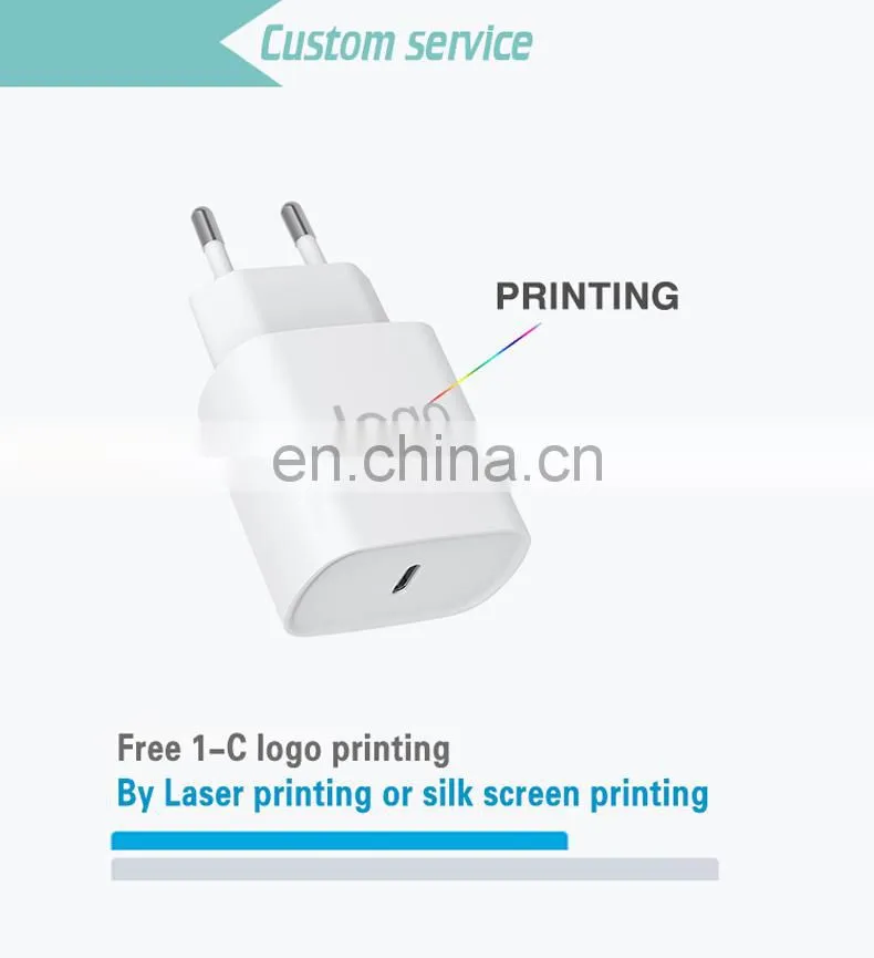 2020 New Product Pd Charger Amazon Top Seller Shenzhen Wholesale Power Banks Mobile Phone Adapters For Iphone 12 20W Pd Charger