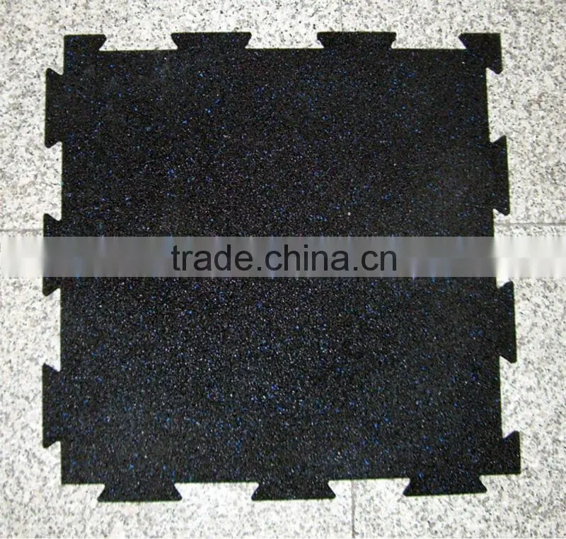 weight room interlocking rubber mat