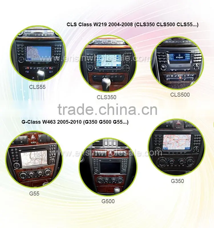 Erisin ES2501B 7" Touch Screen Car Radio with GPS Bluetooth 3G WiFi for Mercedes