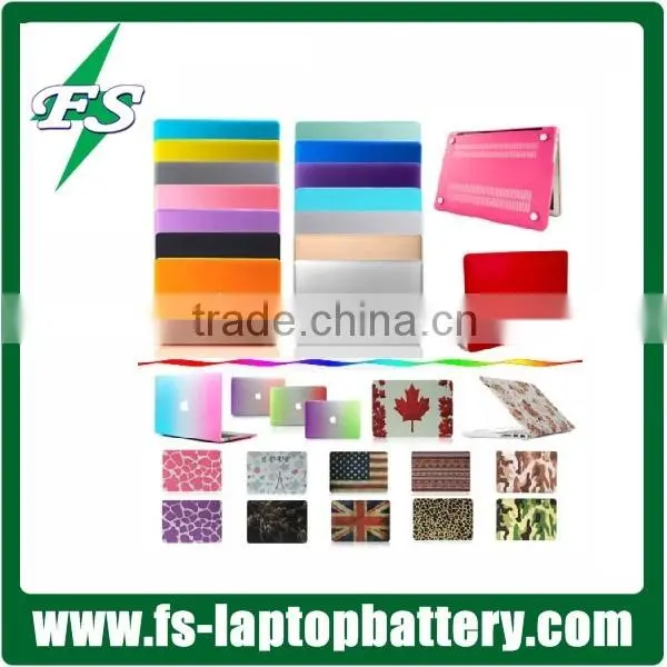 New Products Hard Rubberized Cover Shell Case for Macbook Air/Pro Retina 11" 12" 13" 15"